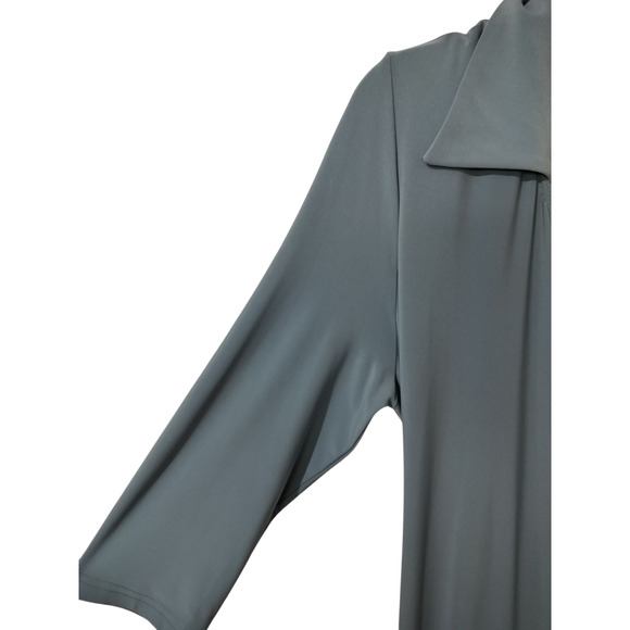 3503) Spiegel Green Wide Leg Relaxed Pockets Pantsuit Jumper Size XL - Picture 5 of 7